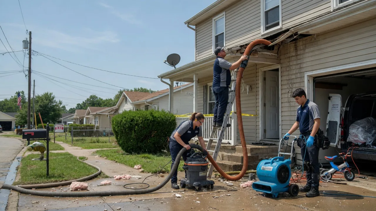 Water Damage Restoration in Oconee, IL near me
